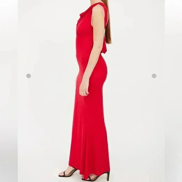 NWT  Reformation Red Backless Maxi Dress in Size Small - Picture 3 of 4
